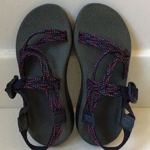 Chaco sandals. Adjustable webbed straps. Minimal wear